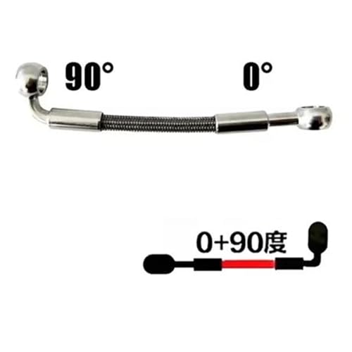 Conducto de freno de 260cm para renovar el sistema hidráulico de motocicletas con banjo M10 3
