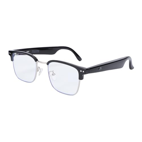 RiToEasysports Smart Glasses, AI Smart Glasses Translation with 163 Languages and Blue Light Blocking Real Time Translation Calls for Travel Business Daily Use