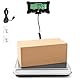 QWORK® Digitale Versandwaage, 440lb/200kg Kofferwaage mit Tara-Funktion, Plattformwaage mit Separates LCD-Display, für Post, Lager und Haustiere