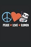  Ramen Panda Notebook: Kawaii Otaku Manga Panda Ramen Bowl Notebook For Panda, Ramen And Anime Lovers / Gift Idea For Kids