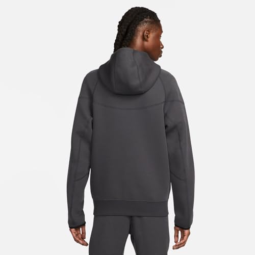 Nike Sportswear Tech Fleece Windrunner Men's Full-Zip Hoodie Size - XX-Large Anthracite/Black3