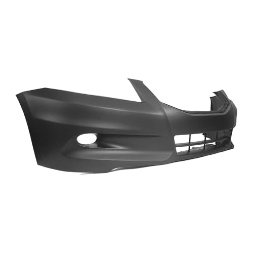 Image of FitParts Compatible with Honda Accord 2011-2012 Front Bumper Cover | Primed, With Fog Light Holes, Without Parking Sensor Holes, Sedan, Ready to Paint, OEM 04711TA6A91ZZ, HO1000279