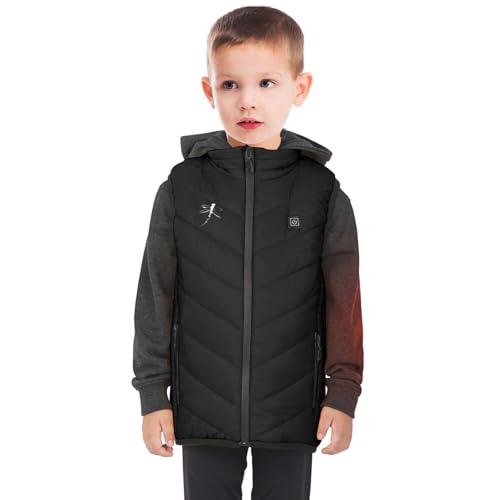 2025 Upgrade Kids Heated Vest Boys Girls Heated Gilet Lightweight USB Electric Heated Body Warmer Thermal Waistcoat4