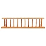 Garneck Portable Wooden Test Tube Rack Holder with Well Polished Finish for Laboratory and School Use