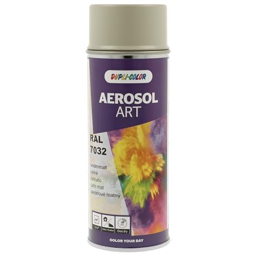 DUPLI-COLOR AEROSOL ART RAL 7032 Kieselgrau seidenmatt 400 ml - Sprühfarbe – Ansicht 1