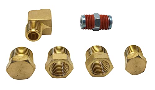 Goodparts Brass Pipe Fitting, Hex Bushing cover