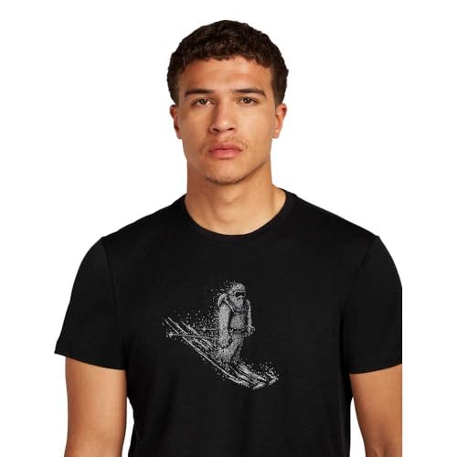 Icebreaker Men's Merino 150 Tech Lite Short Sleeve Tee Skiing Yeti4