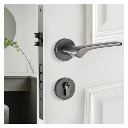 Serrure de porte en bois cuivre pur protégeant votre cocon - 6