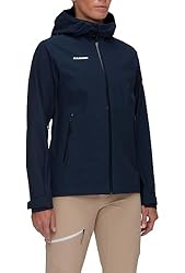 Mammut Alto Light HS Hooded Jacket Women – Chaquet...: Laminado Mammut DRY Tour de 2,5 capas para protección eficaz Tratamiento duradero DWR sin PFC, respetuoso con el medio ambiente Material ligero y elástico que proporciona comodidad en movimiento Capucha con ajuste de un solo punto Cremallera frontal ...