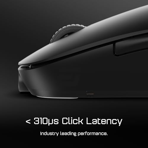 Image of ENDGAME GEAR XM2w 4k Wireless Gaming Mouse - 4000Hz Polling Rate, Kailh GX Switches, PixArt PAW3395 Sensor, Lightweight ~62 g, Black