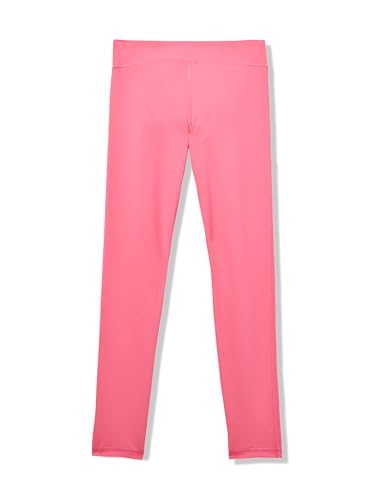 Under Armour Girls Motion Solid Crop Leggings, (672) Super Pink / / White, Medium3