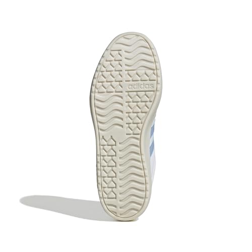 Image of adidas Womens Vl Court Bold Lace Up Sneakers Shoes Casual - Pink