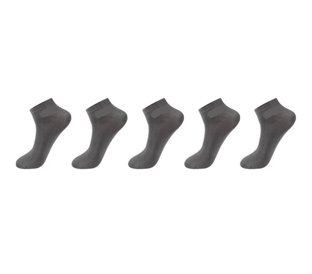 Chaussettes en fibre de bambou respirantes et antibactériennes pour homme en été