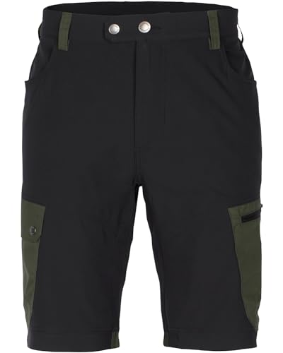 Pinewood 5316 Finnveden Trail Hybrid Shorts Black/Mossgreen (462) C54