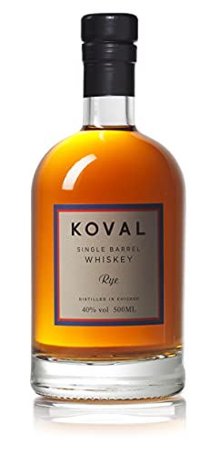 Koval Rye Single Barrel Whisky, 40% Vol., 500 ml