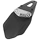 KATUR Schutzblech mit rotem LED-Bremslicht, für hinten, mit Halterung, für Offroad-Motorräder, Motocross, Dirt Bikes (Transparent Glas)