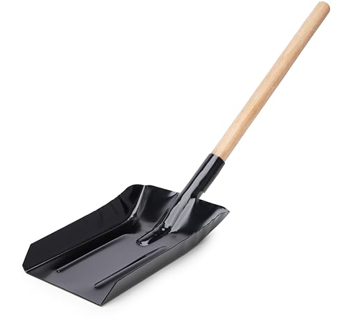 Garronda Kohleschaufel Metallschaufel Kehrschaufel Kohlenschaufel für Kamin Größe: 70 x 18 cm GD-0008