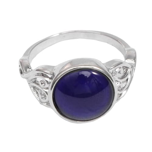 OATIPHO 2 peças anel de moda jóias de dedo anel de noivado anéis anel de estado de ânimo de noivado anéis de diamantes de imitação jóias de moda para mulher perder oval, Metal, alloy