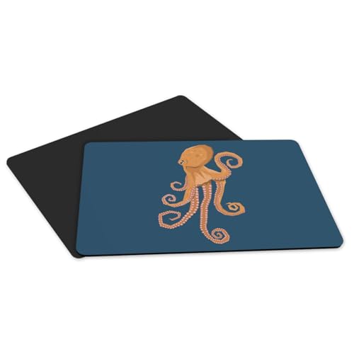 Set de table antidérapant bleu grand format pour nappe propre - 5