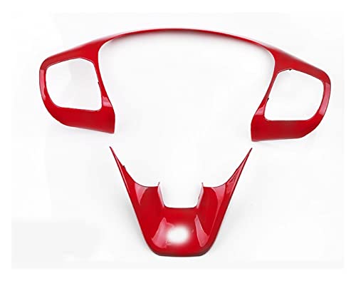 Garniture de cadre de voiture fibre de carbone ABS rouge Rosso MK4 2019