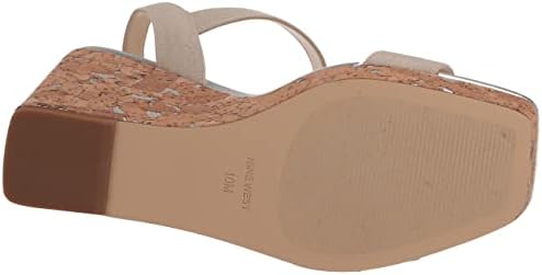Nine West Women's Courts Wedge Sandal, Natural 110, 6 | Image 3