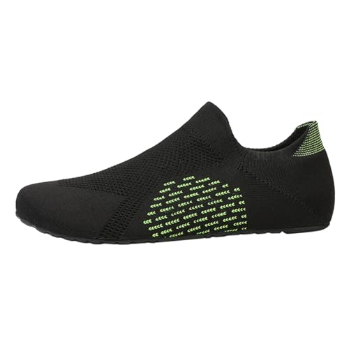Maskjuwio Zapatos de agua para hombre 43, ligeros, antideslizantes, transpirables, antideslizantes, de secado rápido, antideslizantes, sin cordones, de malla, zapatos de surf, verde, 39 EU