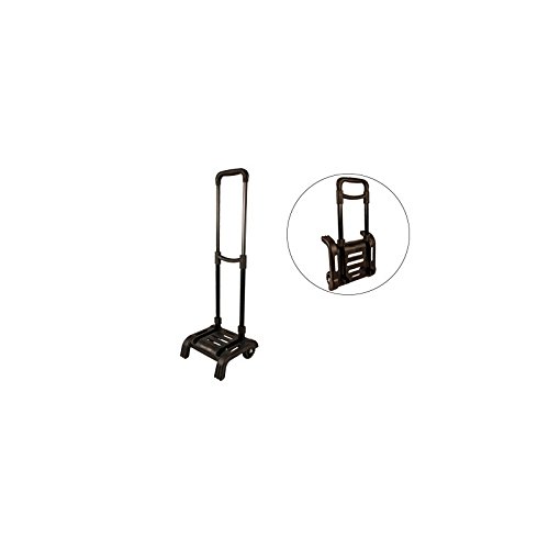Liderpapel Carro portamochilas liderpapel plegable negro 860x280x260 mm