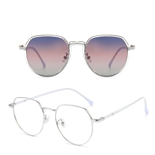 Lunettes de soleil de conduite pare-soleil polarisé et clips magnétiques pour voyager serein