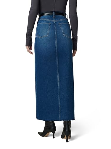 Joe's Jeans Women's The Eva High Rise Maxi Denim Skirt with Front Slit3