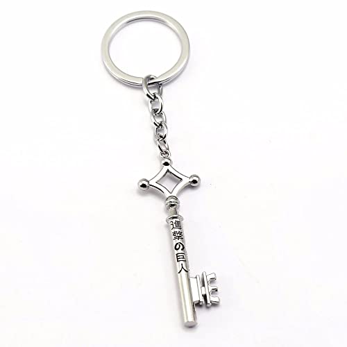 WXHBD Llavero de ala para Hombre, llaveros para Mujer, aleación para atacar la Libertad del Cuerpo de investigación Gigante Cover
