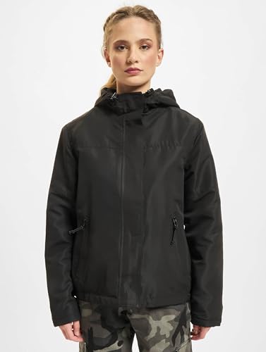 Brandit Women Frontzip Windbreaker, Farbe: black, Größe: L