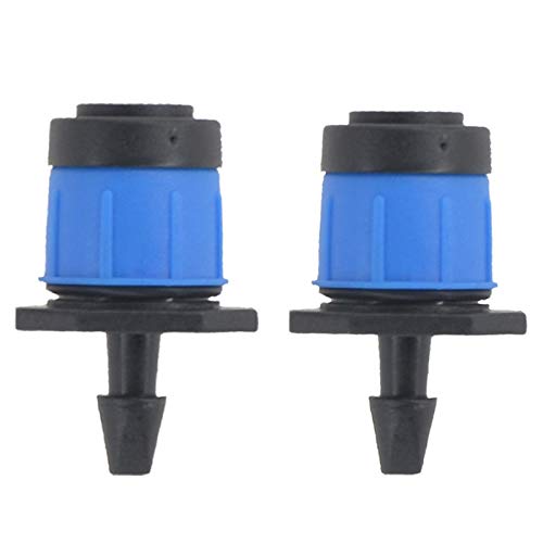 Pentole Pianta 50Pcs Drippers Micro Registrabile di irrigazione irrigazione di emettitore Dripper Sprinkler per Tutte Le Piante da casa, i Fiori, Le Erbe