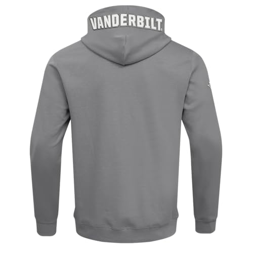 Image of Pro Standard Mens College Classic Chenille Cotton Double Knit Full Zip Hoodie