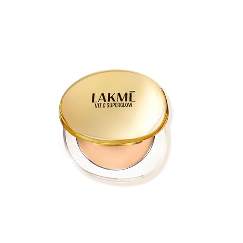 Image of Lakme Superglow Vit C Compact Sand16 8gm