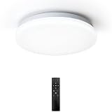 LEDシーリングライト 6畳用 3360lm 常夜灯 調光調色 120lm/wの高発光効率 高演色性 ちらつきなし 高光透過率のランプシェード 天井照明器具 雰囲気ナイトライト リモコン付き 寝室/リビング/キッチン適用 簡単取り付け PSE認証 3年保証