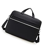 Geräumige 15-Zoll Computer Kuriertasche aus Oxford Stoff mit ergonomischem, verstellbarem Riemen für bequemes Tragen beim Pendeln