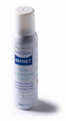 Case of 12 x Vernacare Senset Skin Cleansing Foam, 150ml - (900FM150)