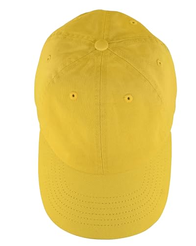 Image of Gelante Baseball Caps Hats 100% Cotton Plain Blank Adjustable Size Wholesale Bulk of 12 Pack
