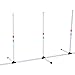 PawHut Adjustable Dog Agility Training Obstacle Set with Weaves Poles and Storage Bag