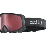 Bolle Bedrock Snow Goggles (Black Matte, Vermillon Cat 2)