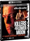Killers of the Flower Moon (4K Ultra HD Blu-ray) Italian Import. 4K UHD Disc Region: A,B,C. Standard Bluray: Region B Locked. English & Italian audio.