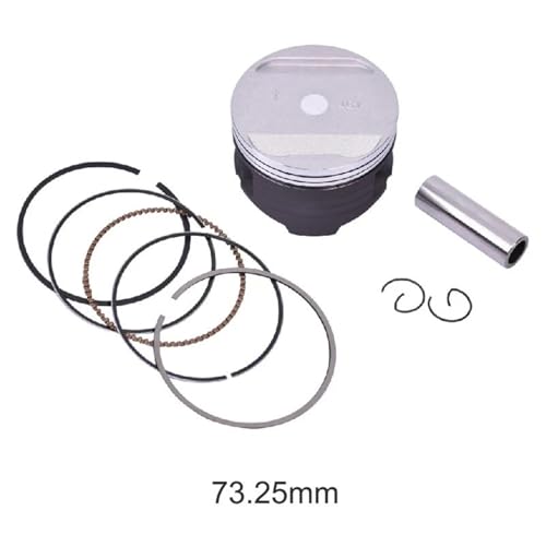 Segments piston TTR250 Yamaha 73.5mm pour rénovation moto Raid