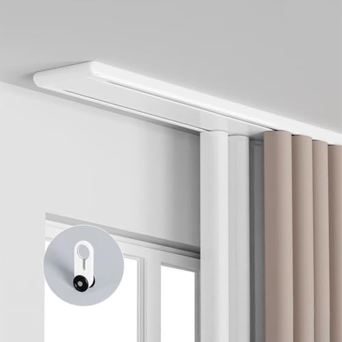 Double rail silencieux idéal pour la maison et le bureau à barre cachée - 2