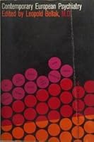 Contemporary European Psychiatry B001KFCF98 Book Cover