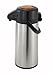 Winco AP-522DC 2.2-L Decaf Vacuum Server W/ Glass Liner & Push Button, Stainless Steel Body -