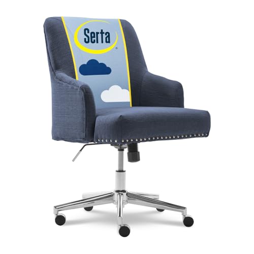 Serta Leighton Home Office Desk Chair Stylish MidB Review
