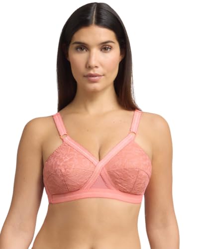 Soutien-gorge sans armatures Playtex maintien poitrine généreuse dos croisé
