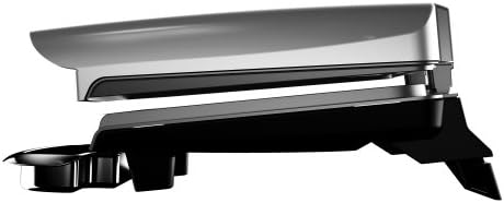 George Foreman 8-Serving Classic Plate Grill and Panini Press with Adjustable Temperature, Platinum, GR2121P