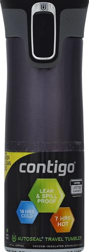 image for Contigo West Loop Stainless Steel Vacuum-Insulated Travel Mug with Spi