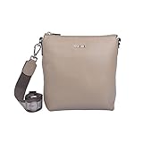 Bogner Ladies Andermatt Flavia Shoulderbag Beige - Elegante sportive Damen Tasche, Größe One Size - Farbe Taupe